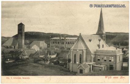 ansichtkaart: Wijk aan Zee, --