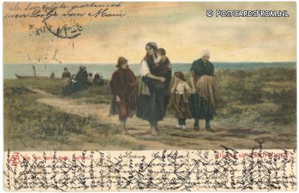 ansichtkaart: Zandvoort, Groete uit