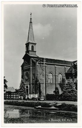 ansichtkaart: Bleiswijk, R.K. Kerk