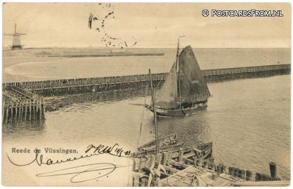 Vlissingen, Reede ansichtkaart: Vlissingen, Reede