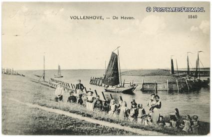 ansichtkaart: Vollenhove, De Haven