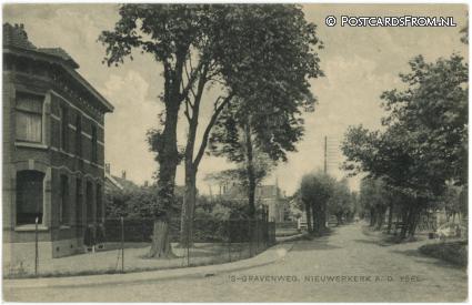 ansichtkaart: Nieuwerkerk ad IJssel, 's-Gravenweg