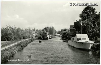 ansichtkaart: Puttershoek, Boezemvliet