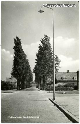 ansichtkaart: Puttershoek, Eendrachtsweg