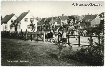Puttershoek, Speeltuin ansichtkaart: Puttershoek, Speeltuin