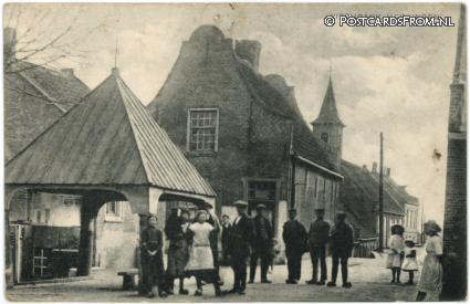 Herkingen, Vischbank ansichtkaart: Herkingen, Vischbank