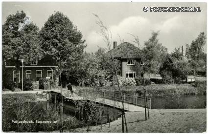 Puttershoek, Boezemvliet ansichtkaart: Puttershoek, Boezemvliet