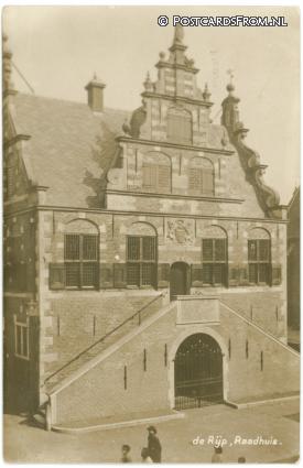 ansichtkaart: De Rijp, Raadhuis