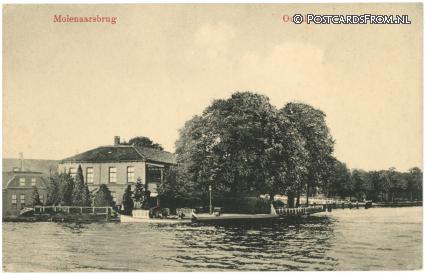 ansichtkaart: Oudshoorn, Molenaarsbrug