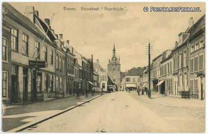 ansichtkaart: Vianen UT, Voorstraat 'Noordzijde'. Hotel Hartman