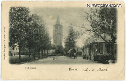 Soest, Kerkebuurt ansichtkaart: Soest, Kerkebuurt