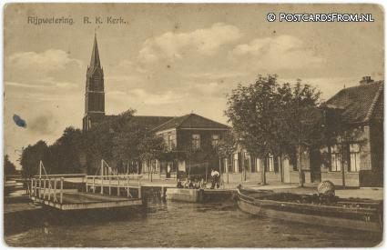 Rijpwetering, R.K. Kerk ansichtkaart: Rijpwetering, R.K. Kerk