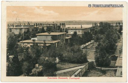 Poortugaal, Panorama Maasoord ansichtkaart: Poortugaal, Panorama Maasoord