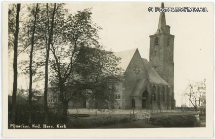 ansichtkaart: Pijnacker, Ned. Herv. Kerk