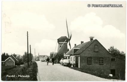 Piershil, Molendijk ansichtkaart: Piershil, Molendijk