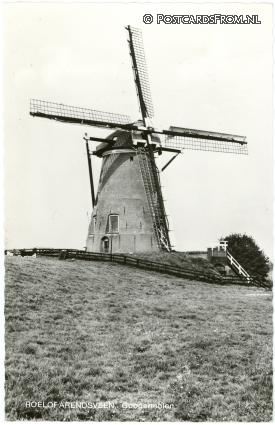 ansichtkaart: Roelofarendsveen, Googermolen
