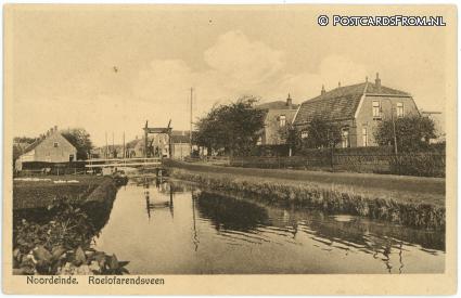ansichtkaart: Roelofarendsveen, Noordeinde