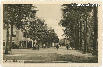 ansichtkaart: Weesp, Buitenveer