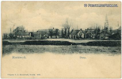 ansichtkaart: Reeuwijk, Dorp