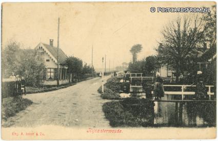 Rijnsaterwoude, -- ansichtkaart: Rijnsaterwoude, --