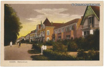 Assen, Beilerstraat ansichtkaart: Assen, Beilerstraat