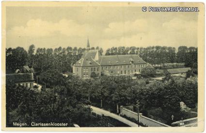 Megen, Clarissenklooster ansichtkaart: Megen, Clarissenklooster