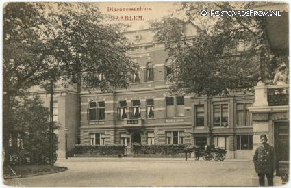 ansichtkaart: Haarlem, Diaconessenhuis