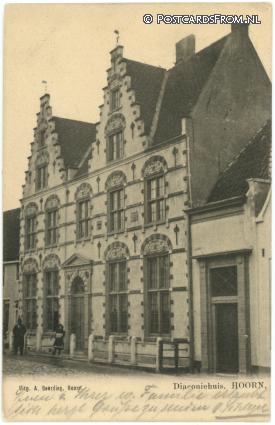 Hoorn NH, Diaconiehuis ansichtkaart: Hoorn NH, Diaconiehuis