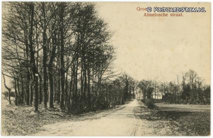 Ootmarsum, Almelosche straat ansichtkaart: Ootmarsum, Almelosche straat
