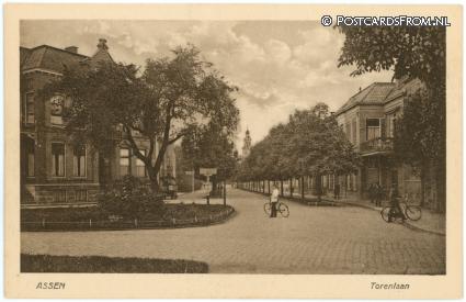 Assen, Torenlaan ansichtkaart: Assen, Torenlaan