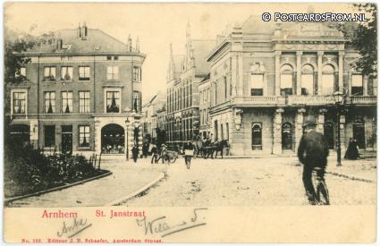 Arnhem, St. Janstraat. Concordia ansichtkaart: Arnhem, St. Janstraat. Concordia