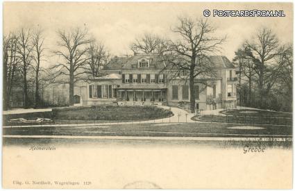 Wageningen, Grebbe. Heimerstein ansichtkaart: Wageningen, Grebbe. Heimerstein