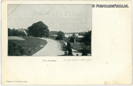 ansichtkaart: De Steeg, --