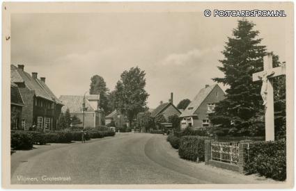 ansichtkaart: Vlijmen, Grotestraat