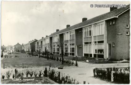 Vlijmen, Hoogstraat ansichtkaart: Vlijmen, Hoogstraat