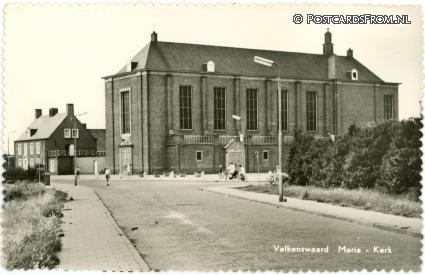 Valkenswaard, Maria - Kerk ansichtkaart: Valkenswaard, Maria - Kerk