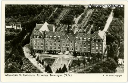 ansichtkaart: Teteringen, Missiehuis St. Franciscus Xaverius