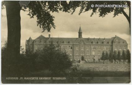 ansichtkaart: Teteringen, Missiehuis 'St. Franciscus Xaverius'