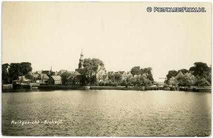 Blokzijl, Kolkgezicht ansichtkaart: Blokzijl, Kolkgezicht