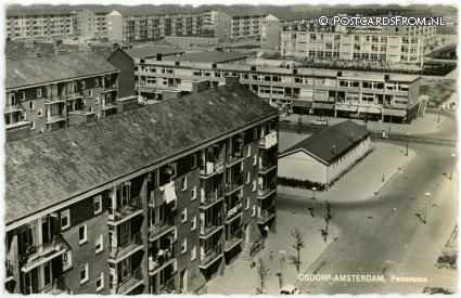 ansichtkaart: Amsterdam, Osdorp. Panorama