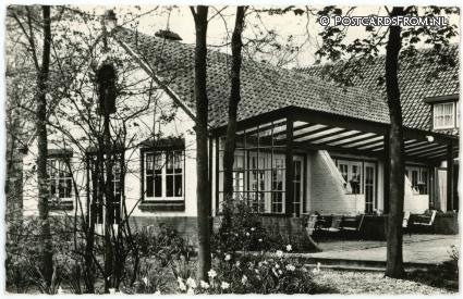 Burgh-Haamstede, Haamstede. Hotel 'De Schouwsche Boer' ansichtkaart: Burgh-Haamstede, Haamstede. Hotel 'De Schouwsche Boer'