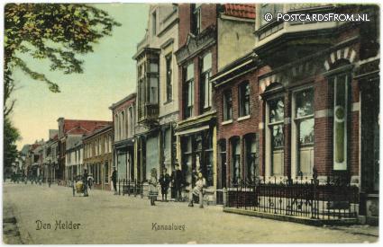 Den Helder, Kanaalweg ansichtkaart: Den Helder, Kanaalweg