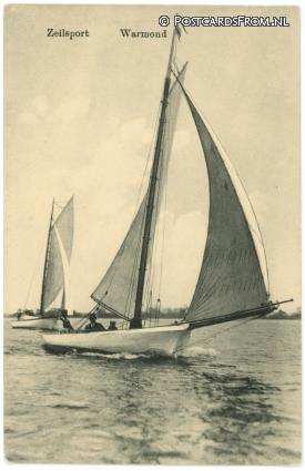 Warmond, Zeilsport ansichtkaart: Warmond, Zeilsport