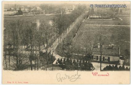 ansichtkaart: Warmond, --