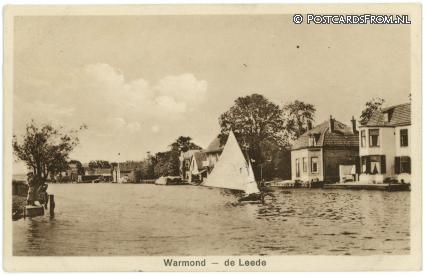 ansichtkaart: Warmond, de Leede
