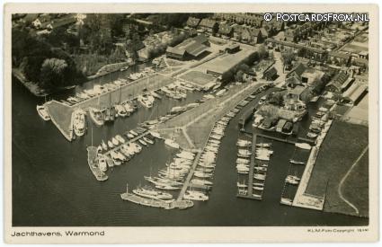 ansichtkaart: Warmond, Jachthavens