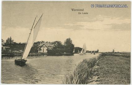 ansichtkaart: Warmond, De Leede