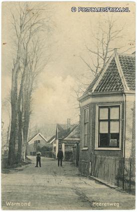Warmond, Heerenweg ansichtkaart: Warmond, Heerenweg
