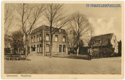 Warmond, Raadhuis ansichtkaart: Warmond, Raadhuis