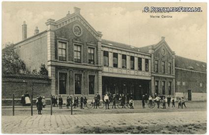 Hellevoetsluis, Marine Cantine ansichtkaart: Hellevoetsluis, Marine Cantine